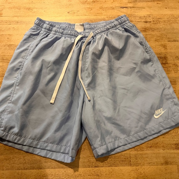 Nike Other - Pale Blue Nike Lined Shorts